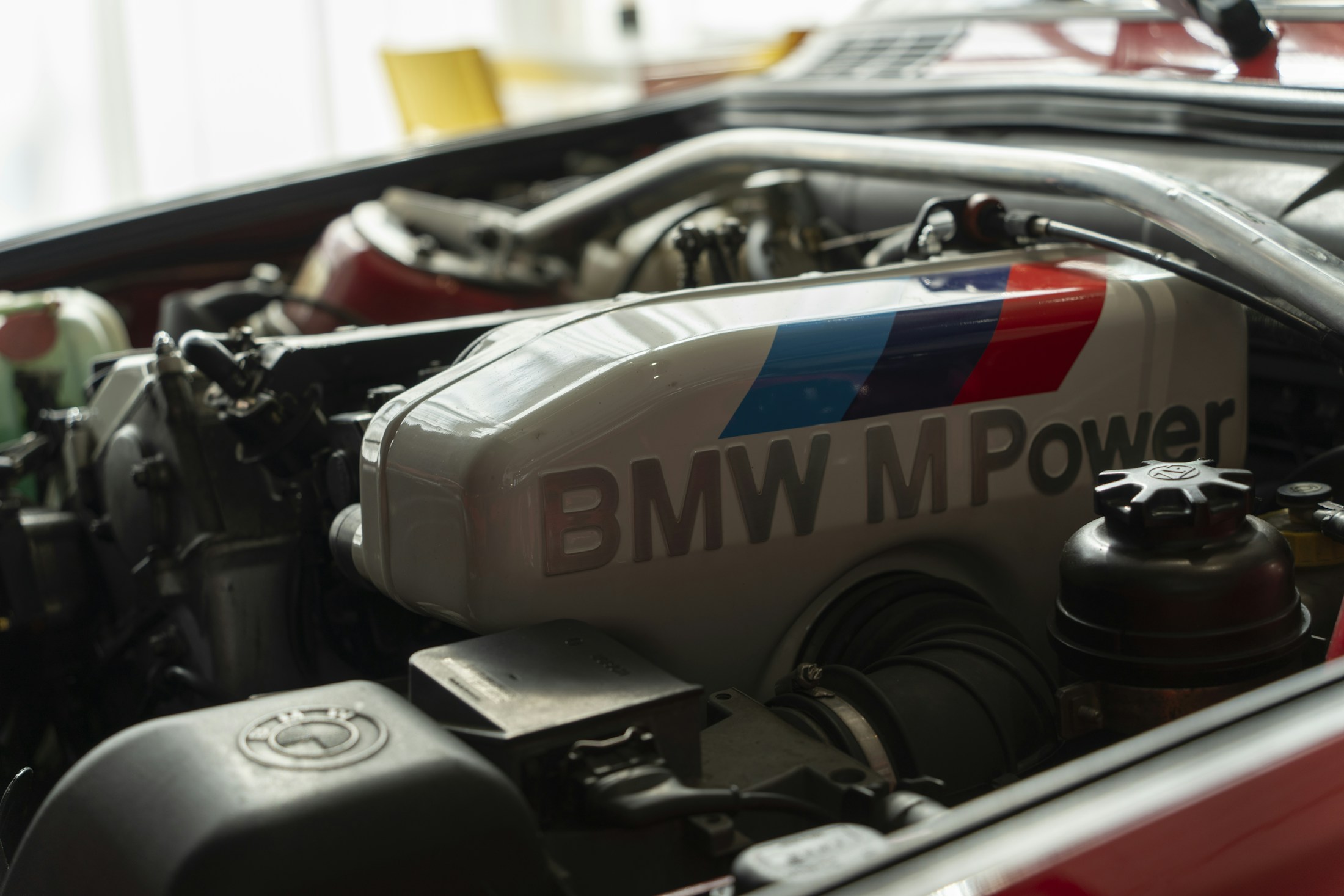 BMW engine bay